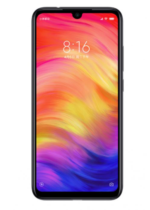 Xiaomi Black Color Mi Note 7 Mobile Phone with 64GB, 4GB RAM