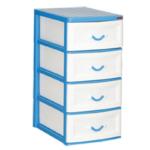 Daxer Plastic 4 Drawer Set – DDC 004
