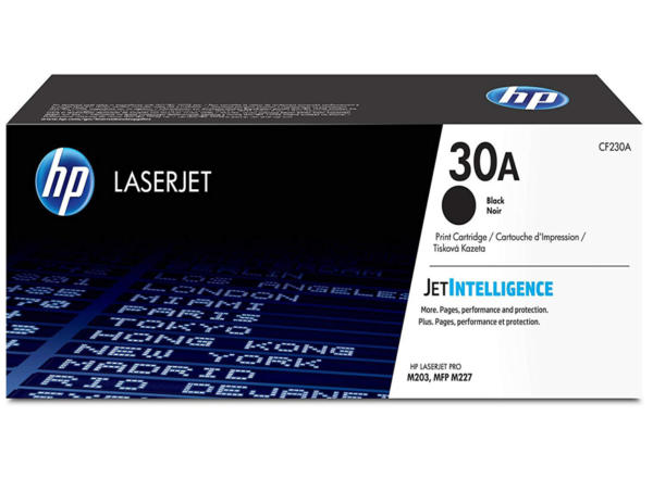 HP 30A Black Original LaserJet Toner Cartridge - CF230A
