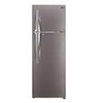 LG 308L Inverter Dual Cooling Refrigerator Shiny Steel GL-T332RLBN