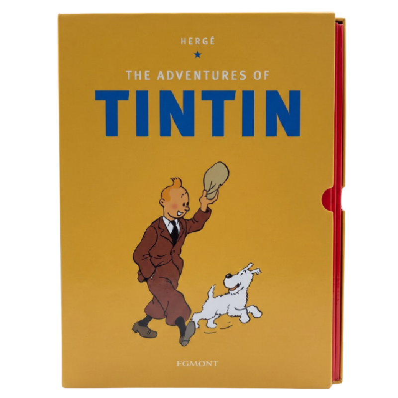 Tintin The Adventures of Paperback Complete Boxed Set 23 Titles