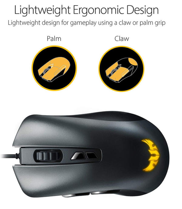 Asus P305 TUF Gaming M3 Optical USB RGB Gaming Mouse