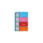 Daxer 4 Drawer Multi Colour Cupboard – DDC 004(4D)