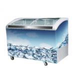 Hisense 330L Glass Door Deep Freezer – White – FC44DD4HHA