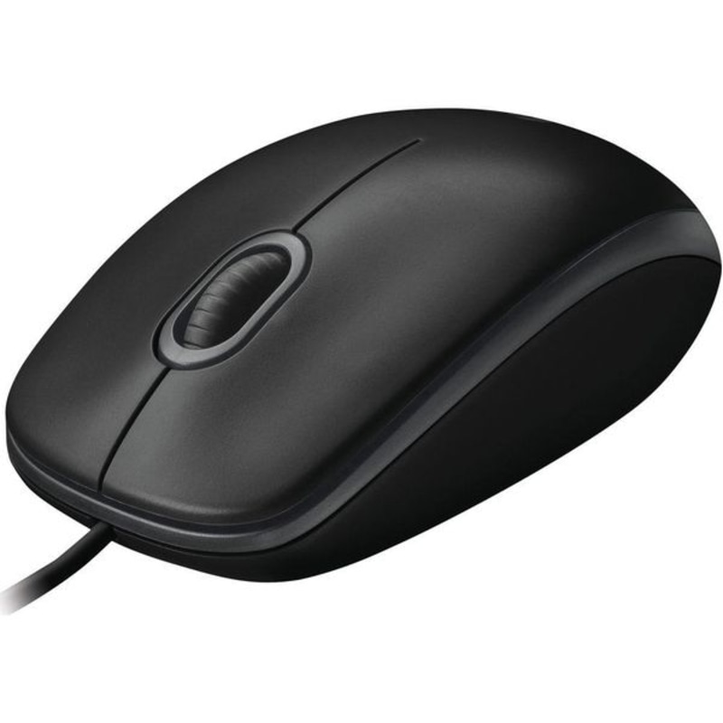 Logitech B100 Optical USB - 910-001439 Mouse - Black