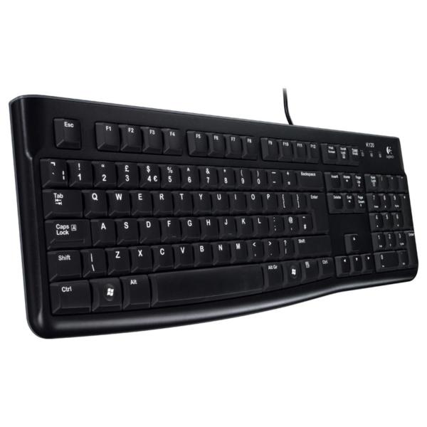 Logitech K120 Comfortable, quiet typing Keyboard