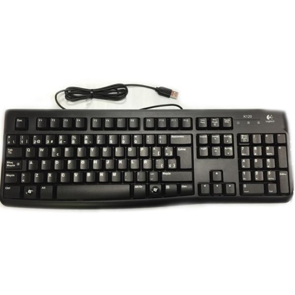 Logitech K120 Comfortable, quiet typing Keyboard