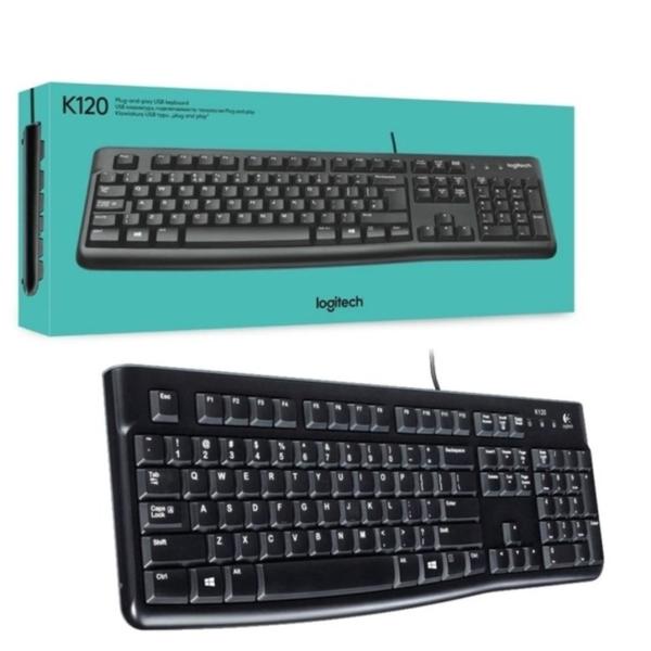 Logitech K120 Comfortable, quiet typing Keyboard