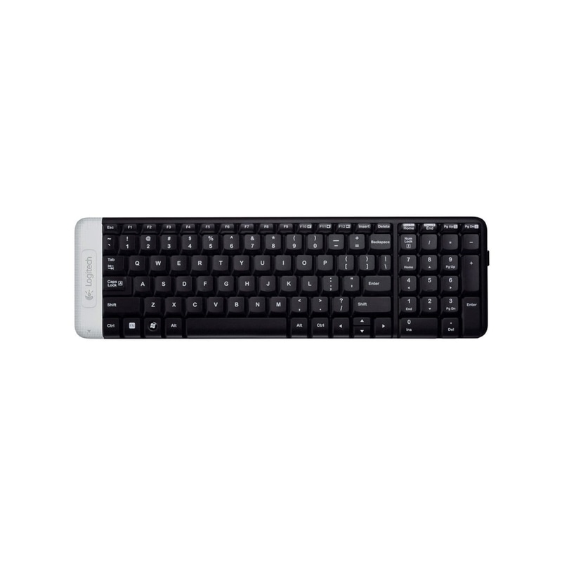 Logitech K230 Wireless Full-size Features, Compact Size Laptop Keyboard