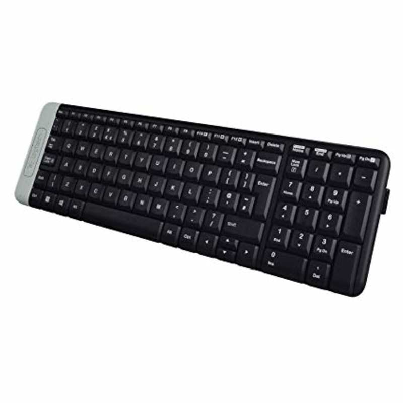 Logitech K230 Wireless Full-size Features, Compact Size Laptop Keyboard
