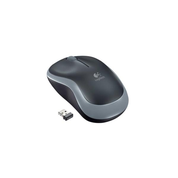 Logitech M185 Wireless Scroll Optical Mouse Grey