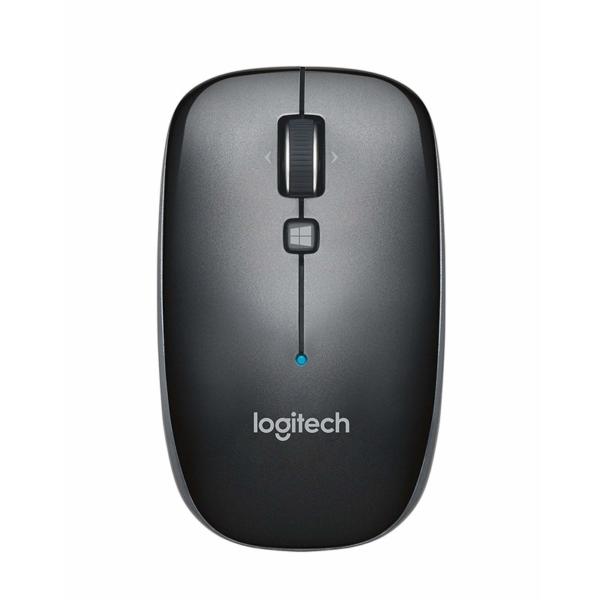 Logitech M557 Bluetooth Wireless Optical Mouse - Black