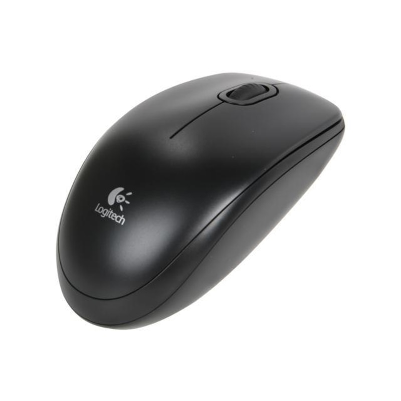 Logitech M90 Wired USB Optical Mouse - Black