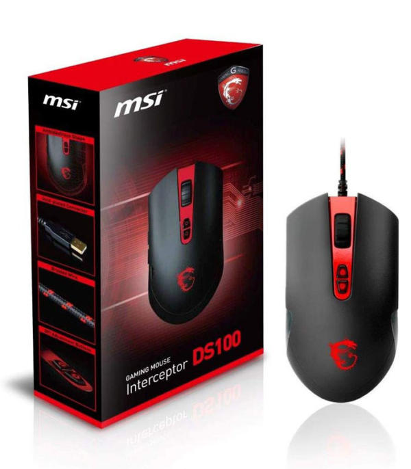 MSI DS100 Interceptor Gaming Mouse
