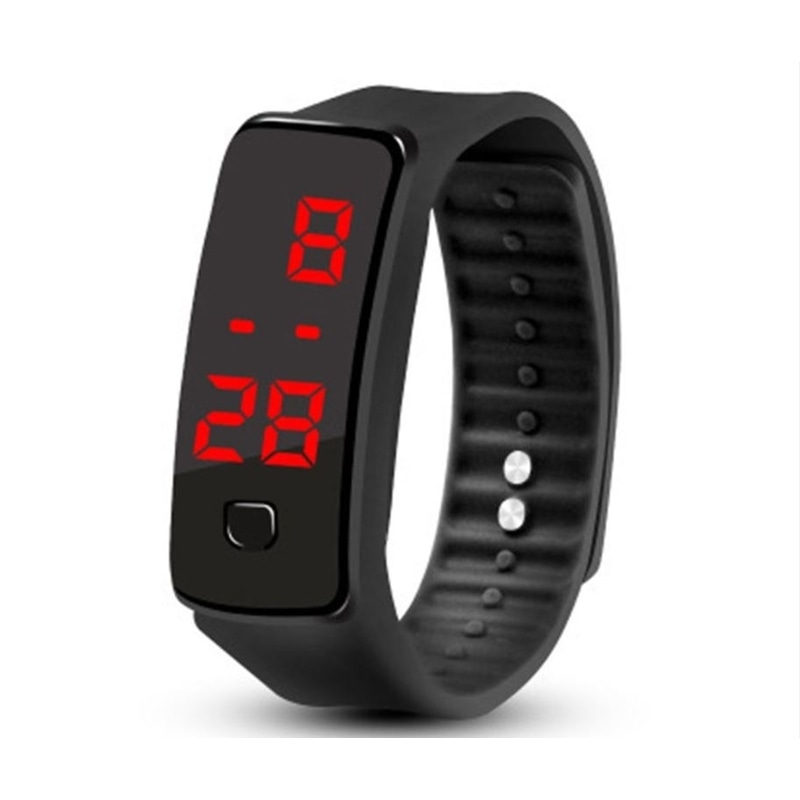 Men's LED Silicon Wrist Watch