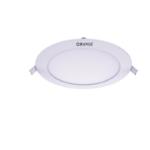 Orange Ceiling Recess Flat Circular Panel 12W Warm White (720-1104)