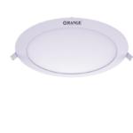 Orange Ceiling Recess Flat Circular Panel 18W Day Light (720-1105)