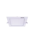 Orange Ceiling Recess Flat Square Panel 12W Warm White (720-1604)