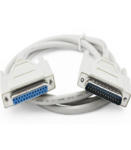1.5M DB25 25 Pin Male to Female Serial Parallel Printer Extension Cable