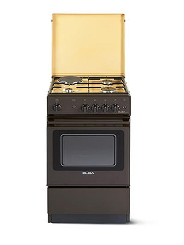 Elba 3 Gas, 1 Electric Burner Cooker Brown - N55M342E