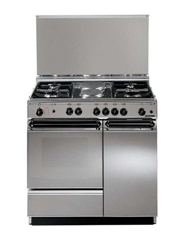 Elba 4 Gas Burner, 2 Electric Cooker with Safety N58X740S Jungle.lk