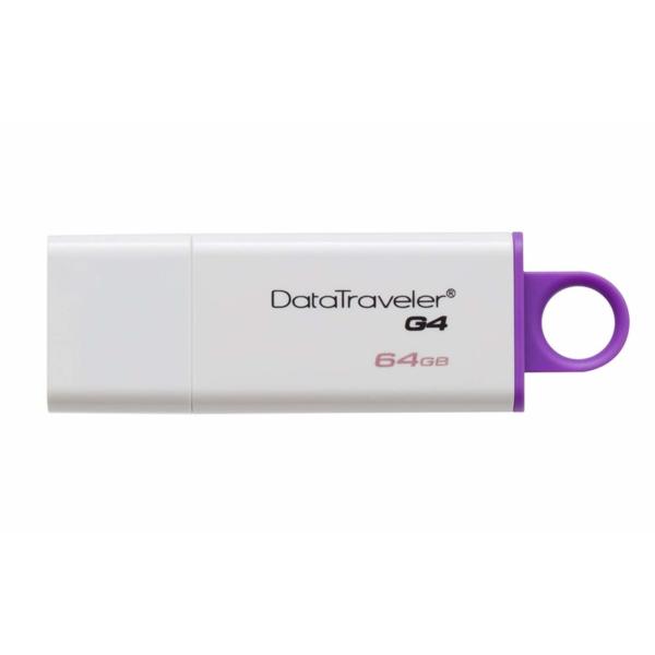 Kingston 64GB DTI G4 USB3.0 Pen Drive - DTIG4/64GBFR - Violet