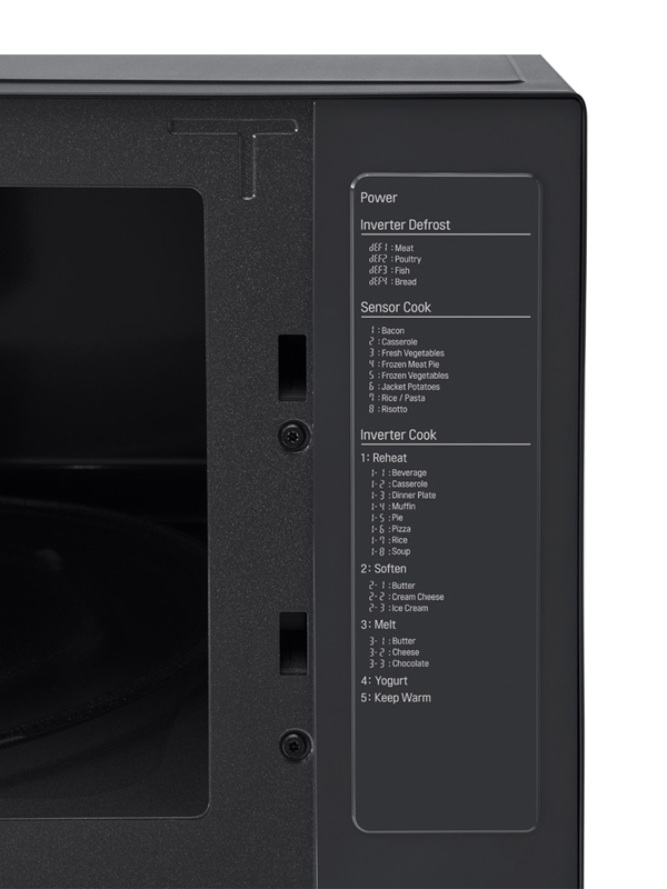 LG 36L 1200W Smart Inverter Microwave Oven MS3636GIS