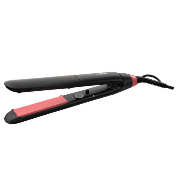 Philips StraightCare ThermoProtect Straightener 160°C to 230°C - Black- BHS376