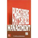 Purchasing and Materials Management