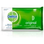 Dettol Anti-Bacterial Multi-Use Wipes Original – 40 Wipes