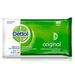 Dettol Anti-Bacterial Multi-Use Wipes Original – 80 Wipes