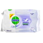 Dettol Anti-bacterial Wet Wipes Sensitive – 50 Wipes