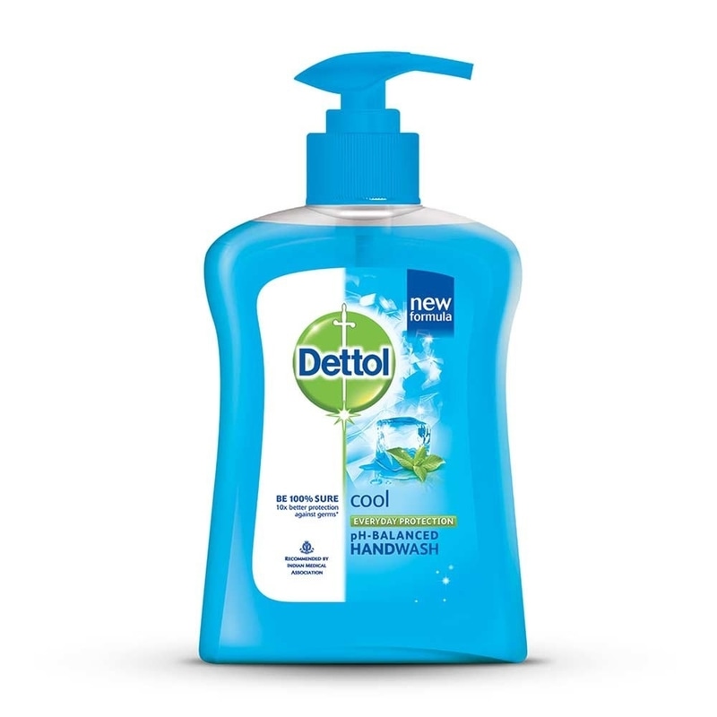 Dettol Cool pH-Balanced Hand Wash With Pump - 200 ml