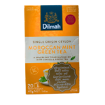 Dilmah Pure Ceylon Green Tea With Moroccan Mint – 20 Tea Bags