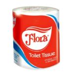 Flora 2 Ply Toilet Tissue Single – Roll