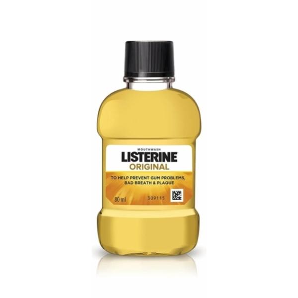 Listerine Original Antiseptic Oral Care Mouthwash - 80 ml