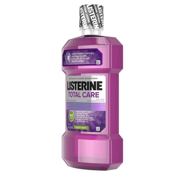 Listerine Total Care Anticavity Mouthwash Fresh Mint Flavor - 250ml