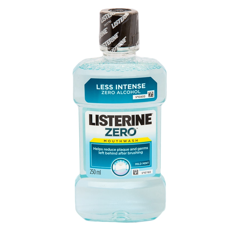Listerine Zero Clean Mint Mouthwash - 250 ml