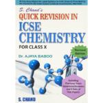 Quick Revision in ICSE Chemistry for Class X