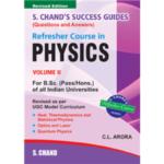 S.Chand ‘s Success Guides Refresher Course in Physics Volume II
