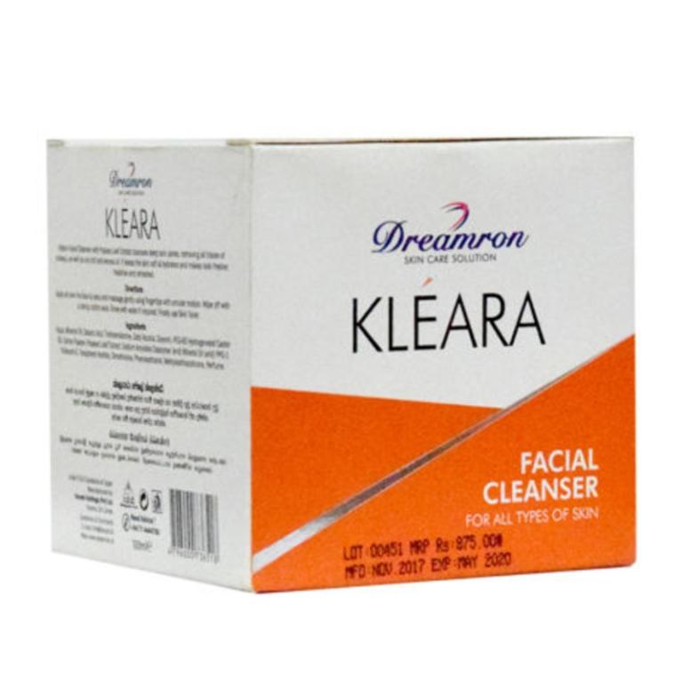 Dreamron Kleara Facial Cleanser Cream 100ml Jungle.lk