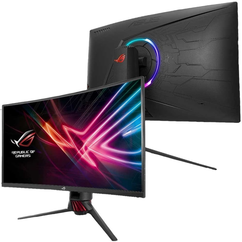 Asus ROG Strix 31.5 Inch Curved HDR Gaming Monitor XG32VQR Jungle.lk
