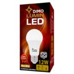 Dimo Lumin LED A3 Bulb B22 12W Warm White – Pin Type