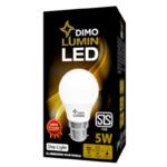 Dimo Lumin LED A3 Bulb B22 5W Day Light – Pin Type