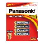 Panasonic Alkaline AAA Battery 4 PCS – LR03T/4B