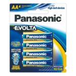 Panasonic Evolta Premium Alkaline AA Battery 4 PCS – LR6EG/4B