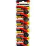 Panasonic Lithium Coin CR-2032 5 PCS Battery Pack 3V – CR-2032/5BE