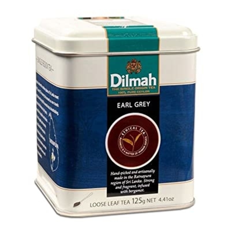Dilmah Earl Grey Tea Tin Caddy - 125g