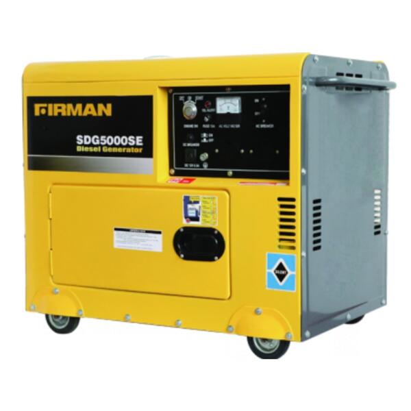 Firemen 5000W Diesel Generator - SDG5000SE
