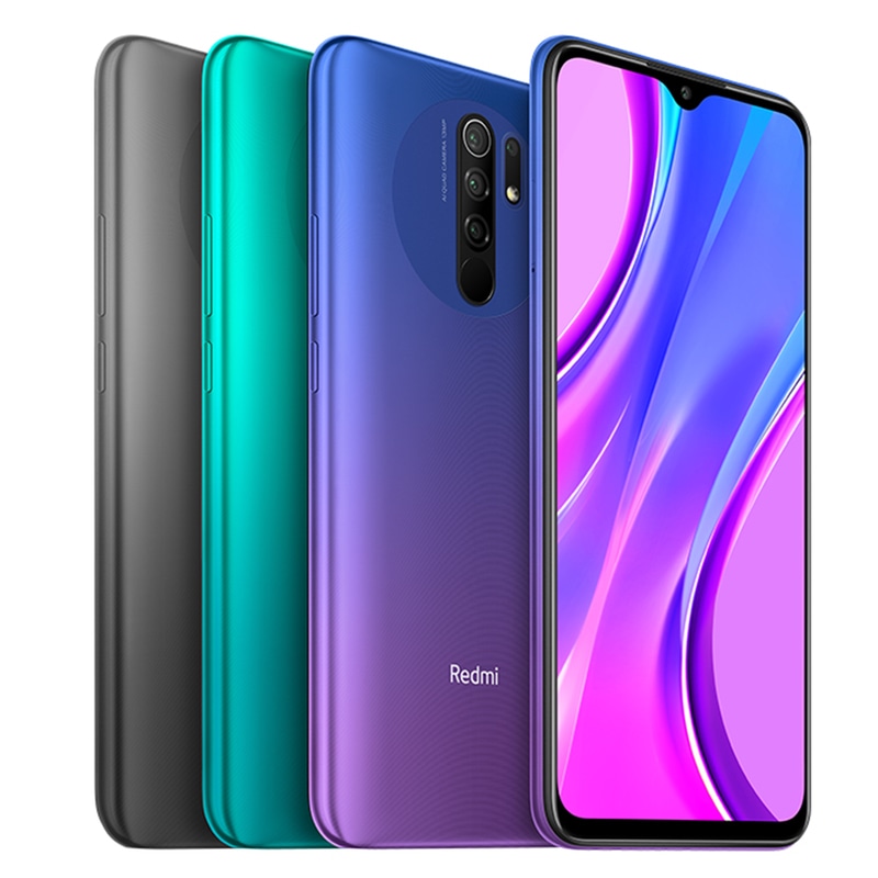 Xiaomi Redmi 9 Mobile Phone With 32GB 3GB RAM 6.53 inch FHD Dot Drop